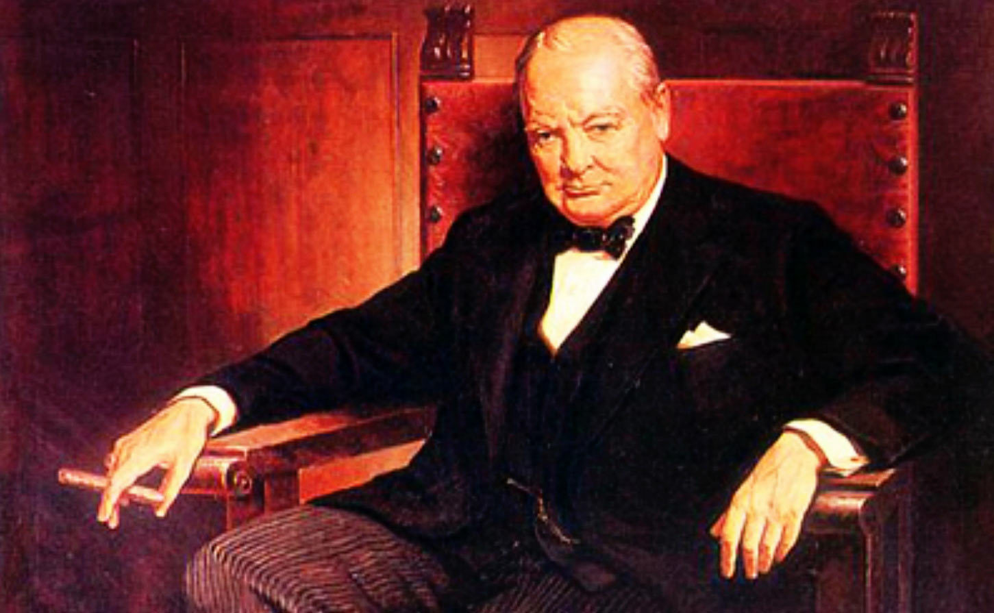 Churchill Portrait